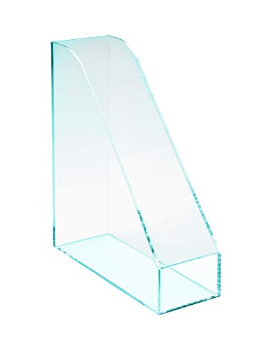 Osco 3244A-Gl Glass Look Acrylic Magazine Rack