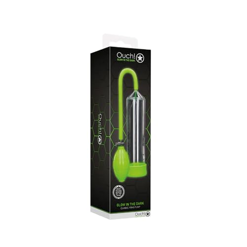 Shots Ouch Classic Penis Pump - Glow In The Dark