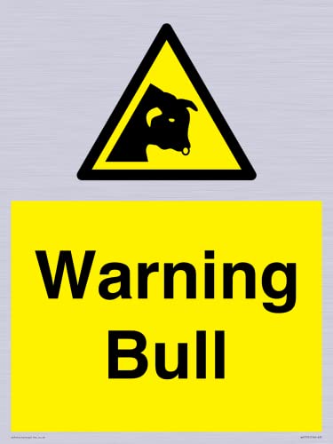 Segnale Di Avvertimento Bull – 300 X 400 Mm – A3P