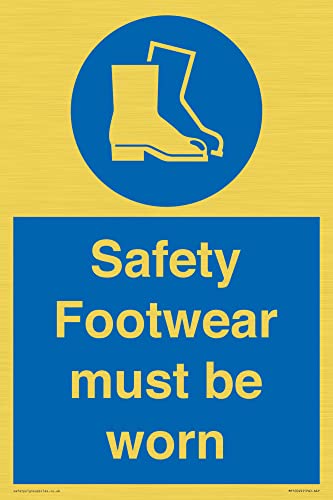 Safety Footwear Must Be Worn Sign - 200X300Mm - A4P