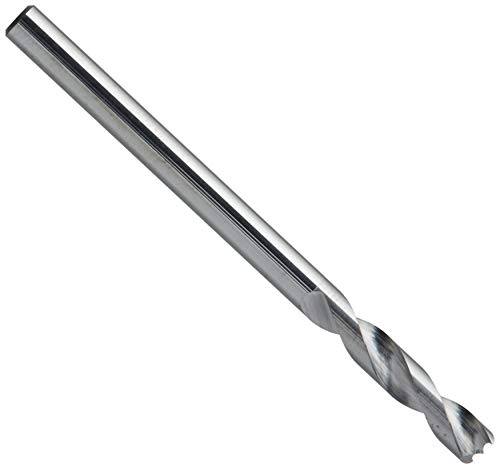 Karnasch 290080B0330014 - Trapano Di Grigio Potenza In Metallo Duro E Massiccio Gfk/Cfk, Lucidato, 3,3 Mm, Diametro Di Taglio, 18 Mm, Lunghezza Di Tag