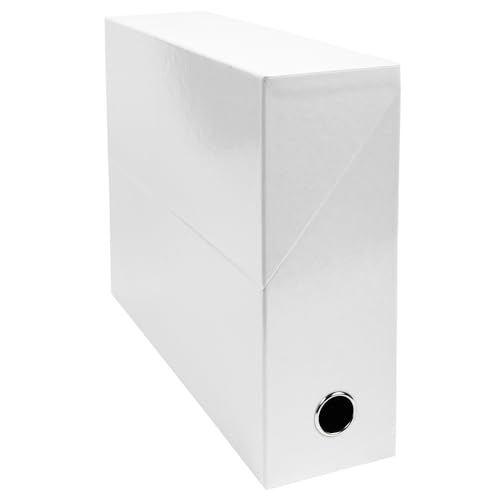 Exacompta 89931E Scatola Per Progetti Dorso 90Mm Iderama Bianco