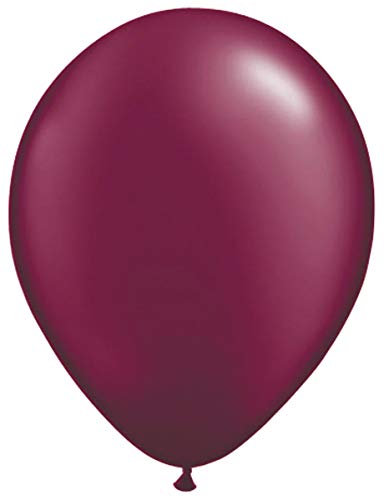 Palloncini Metallizzati Rosso Vino Bordeaux - 10 Pezzi