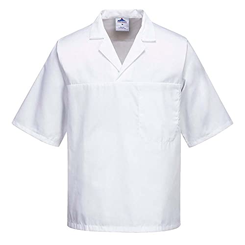 Stalwart A102-S Bakers Camicia, Taglia: Small, 86,4 Cm 96,5 Cm