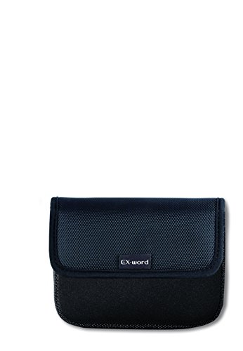 Casio Ex-Word - Custodia Sottile In Nylon Per Ex-Word Serie Ew-G200, Colore: Nero