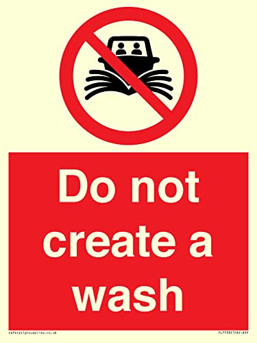 Do Not Create A Wash Sign - 150X200Mm - A5P