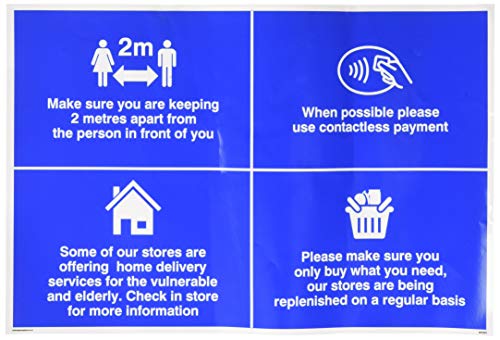 Viking Signs Store Segno, Distanza Sociale, Azione, Consegna Locale, Pagamento Contactless
