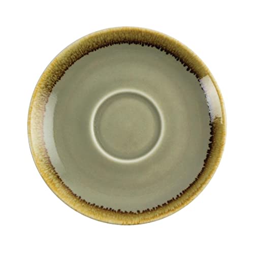 Olympia Kiln Gp479 Cappuccino Piattino Muschio, 140 Mm (Confezione Da 6)