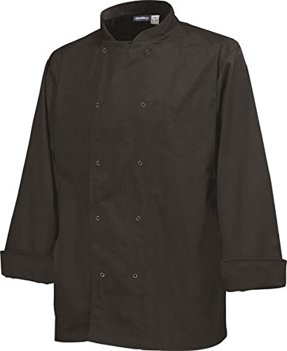 Genware Nev-Nj19-Xs Jacket, Base A Maniche Lunghe, Xs, Nero