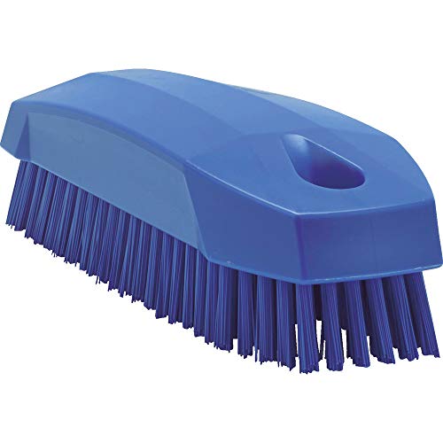 Vikan Hygiene 64408 Spazzolino Unghie S, Duro, 130 Mm, Viola