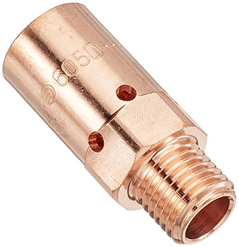 Abicor Binzel 142,0202.10 Contact Tip-Supporto Per Saldatura, M10 X 1 Filettatura M9 X, 29 Mm, Confezione Da 10 Pezzi