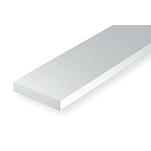 Evergreen- Scala 1:87: Listelli, 350 X 0,6 X 2,8 Mm, 10 Pezzi, Multicolore, 508210