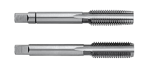 Ks Tools 998.0401 - Set Di 2 Maschi Per Filettare A Mano, Passo Gas Ø 1/4"
