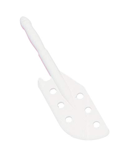 Aricasa Hygiene Products - Cod. 1112W - Pagaia Manuale Monoblocco In Plastica Per Uso Alimentare - Bianco