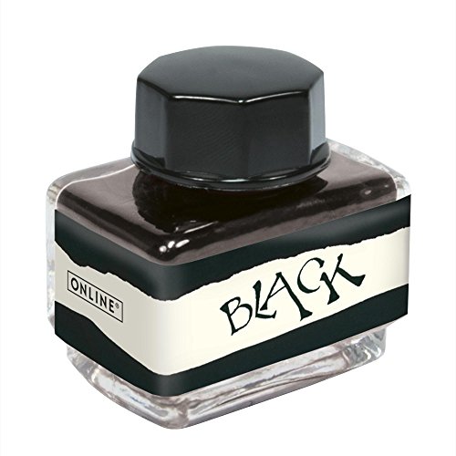 Online Flacone Di Inchiostro Nero, 15 Ml, Inchiostro Colorato Per Calligrafia, Calligrafia, Calligrafia, Calligrafia, Inchiostro Da Scrivere, Inchiost