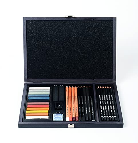 Lyra Set Disegno Scatola Di Legno 31 Unità