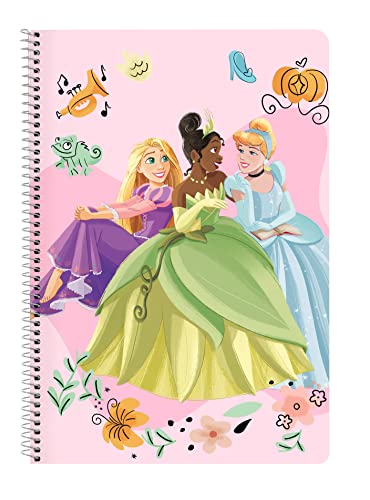 Safta Princesas Disney Magical - Taccuino 80 Fogli, Copertina Rigida, Ideale Per Bambini Di Diverse Età, Comodo E Versatile, Qualità E Resistenza, 21,