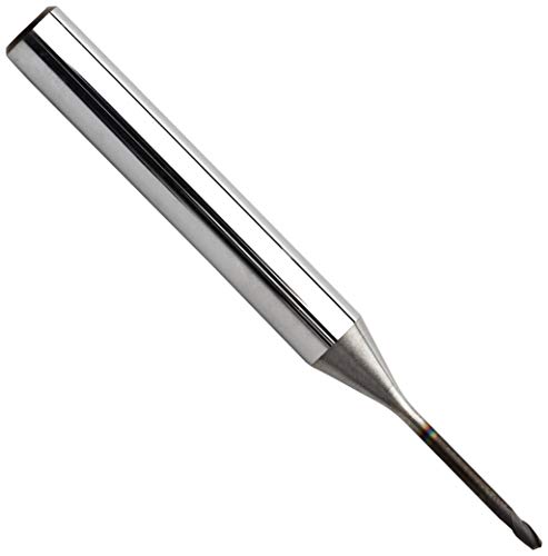 Karnasch 306546015000515 Hsc - Microfresa In Metallo Duro Con Manico Radio Angolare Ricoperto Di Diamante < 20 ×D