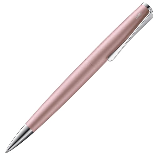 Lamy Studio Premium 269 - Penna A Sfera In Acciaio Inox Con Finitura Laccata Opaca, Meccanismo A Clip A Forma Di Elica, Con Mina M 16, Nero M