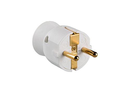 Legrand 050187 – Presa Con Testa Cellulare Rotante Con Uscita Di Cavo Dritto, 3680 W, 230 V, Colore: Bianco