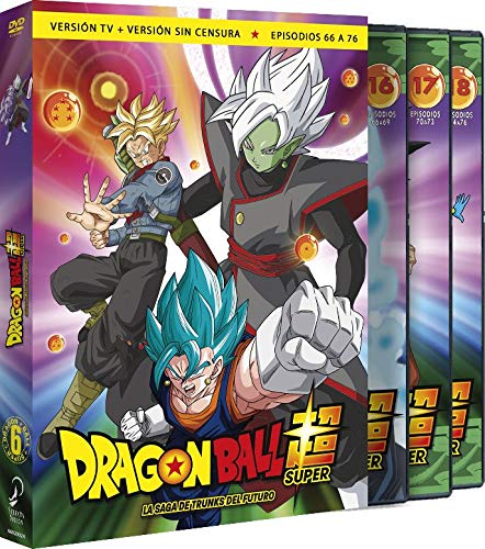 Selecta Vision Dragon Ball Super La Saga De Trunks Del Futuro Episodios 66 A 76 - Version Sin Censura