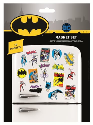 Dc Comics Confezione Badge, Multicolore, Taglia Unica