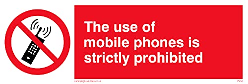Confezione Da 5 – Mobiles Severamente Vietato – 150 X 50 Mm – L15