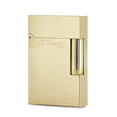 S.T. Dupont Ligne 2 - Accendino Piccolo Microdiamond In Oro Giallo, D-C18692