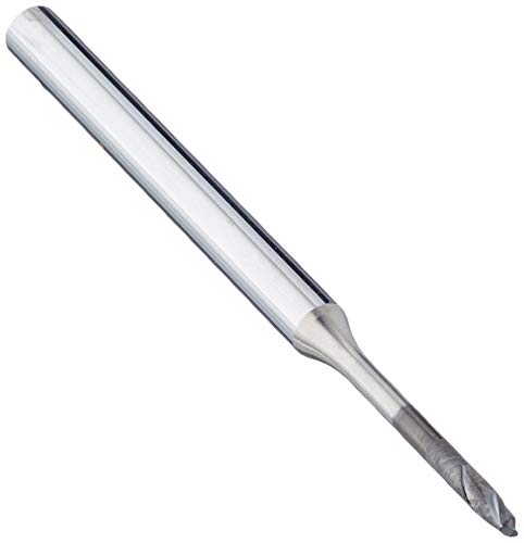 Karnasch 3065450200030180 Hsc - Microfresa In Metallo Duro Con Manico Radio Angolare Ricoperto Di Diamante < 20 ×D