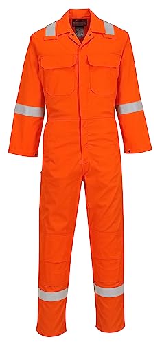 Portwest Biz5 Tuta Intera Iona Bizweld, Taglia Xl Tall, Arancione