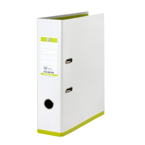 Elba Mycolour Lever Arch File White Lime