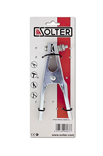 Solter 06037 Fogli/Saldatura Terra Morsetto 200 A