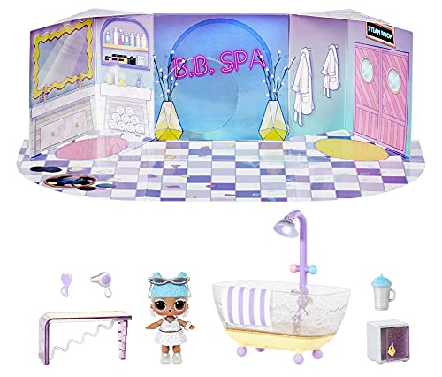 L.O.L. Surprise!- Lol Surprise Winter Chill Set Ice-Con 10+ Sorprese Tra Cui Bambola, Accessori E Mobili-Playset Pieghevole-Da Collezione-Età: 4+ Anni