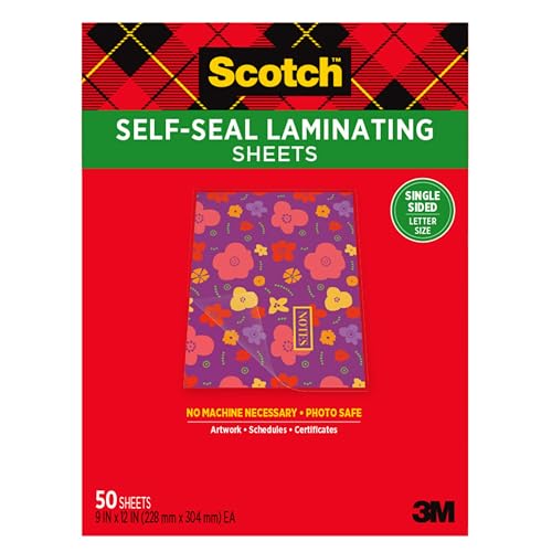 Scotch Ls854Ss-50 Letter/Legal 50Pezzo(I) Pellicola Per Plastificatrice