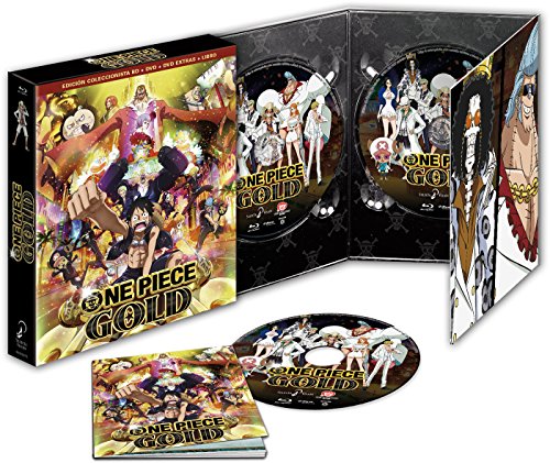 One Piece Film Gold (One Piece Gold - Blu Ray - Ed.Coleccionista, Importé D'Espagne, Langues Sur Les Détails)