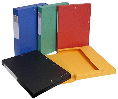 Exacompta 50810E Scatole Archivio, 24X32 Cm, Multicolore