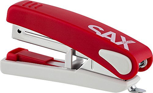 Sax 519 Cucitrice Piatta Per Un Massimo Di 20 Fogli, Risparmio Del 30% In Altezza Grazie Alla Cucitura Speciale, In Materiale Robusto, Design Elegante