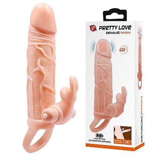 Penile Cover With 10 Brave Man Pretty Love Vibrations