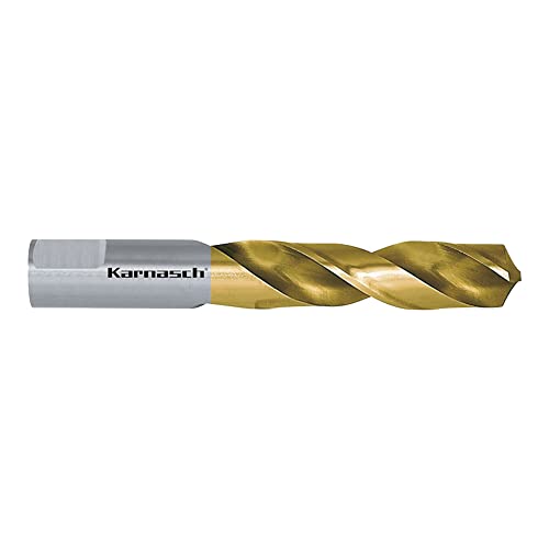 Karnasch 201840090 Punta Elicoidale Cobalto Hss-Co, Rivestimento Tin Für Gewinde M 14, 12 Mm Diametro Di Taglio, 50 Mm Lunghezza, 19 Mm Diametro Del S