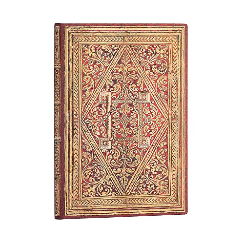 Paperblanks Diari A Copertina Rigida Sentiero Dorato | Righe | Midi (130 × 180 Mm)