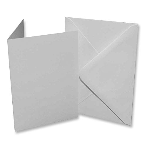 Crafts Uk 25 Biglietti E Buste, Bianco, C5
