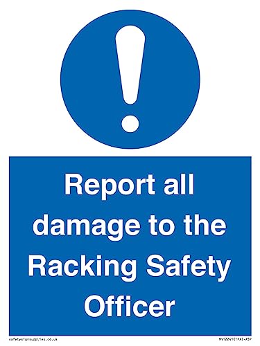 Segnalazione Di Tutti I Danni Al Cartello Di Sicurezza Per Il Racking – 150 X 200 Mm – A5P