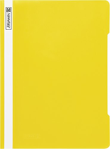Baier & Schneider Classificatori, Pvc, 231 X 311 Mm, Giallo