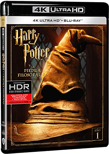 Harry Potter La Piedra Filosofal Uhd 4K
