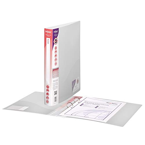 Snopake 10183S - Raccoglitore Formato A4, Colore: Trasparente