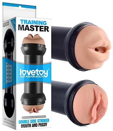 Masturbador Doble Training Master Vagina Y Boca