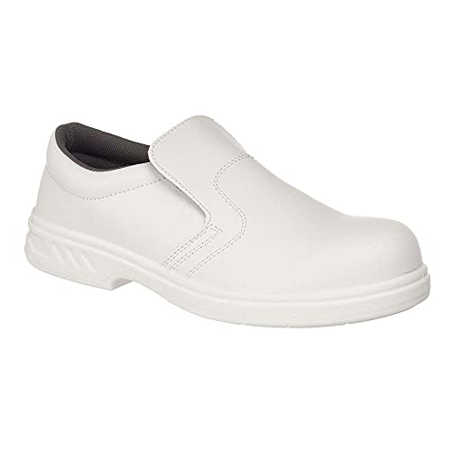 Slip-On Safety Shoe S2 - Color: White - Talla: 49