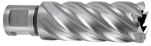Ruko 108513E - Broca Hueca Hsse-Co 5 Con Vástago Weldon (3/4"), Rectificada Cbn, Profundidad De Corte 55 Mm (13,0 X 19,0 Mm)