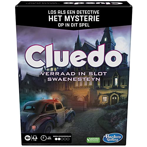 Gioco Da Tavolo Cluedo Tradimento In Slot Swaenesteyn, Gioco Di Fuga Cluedo, Gioco Da Tavolo Cooperativo Per Famiglie, Giochi Detective (Versione Olan