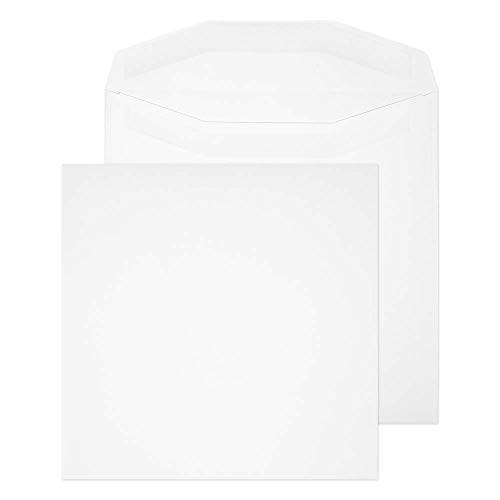 Purely Everyday, 220 X 220 Mm, 100 G/Mq, A Portafoglio, Con Chiusura Autoadesiva, Colore: Bianco (Confezione Da 250)